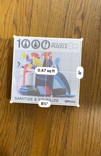 Funwares Desinfizieren & Sterilisieren Stay Quarantine Clean - 1000 Teile Puzzle - Bild 6 von 7
