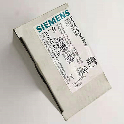Neu Siemens 3UA5540-2D 3UA5540-2D 20-32A Relais KOSTENLOSER VERSAND