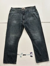 Wrangler Jeans Mens 42X30 Relaxed Boot Cut Jeans Blue Denim ( Ship’s Today ) # 2