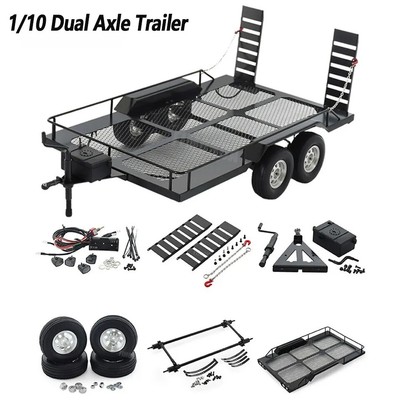 RC Trailer Hopper Anhänger für 1/10 RC Crawler Axial SCX10 90046 AXI03007 TRX4.
