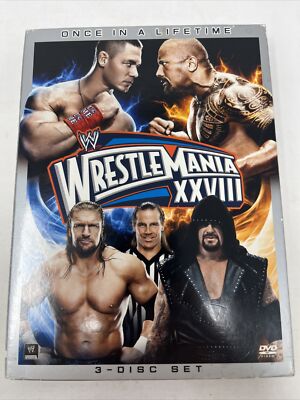 Wrestle mania XXVIII - (3 discs) DVD