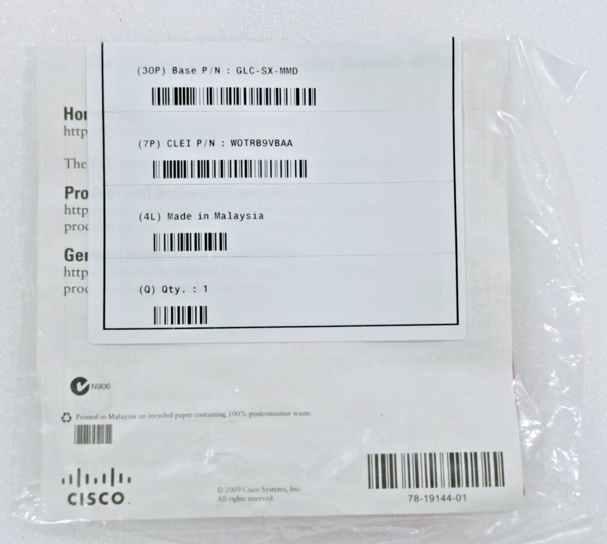 Cisco GLC-SX-MMD SFP Transceiver Module | eBay