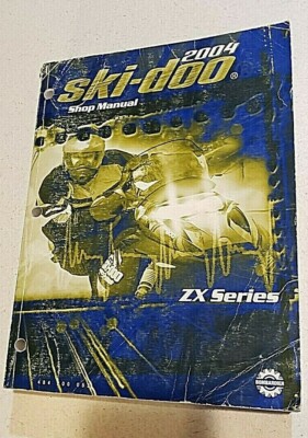 2004 SKI-DOO SNOWMOBILE ZX SERIES SHOP MANUAL 484 200 053 | eBay