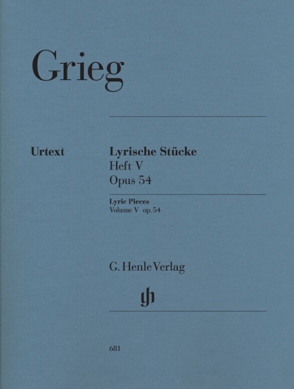 Thumbnail - Grieg, Edvard - Lyrische Stücke Heft V, Op. 54 | 2000 | Deutsch
