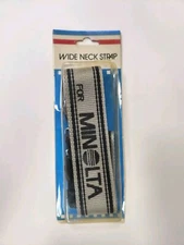 NOS MINOLTA WIDE NECK STRAP - TAIWAN MADE