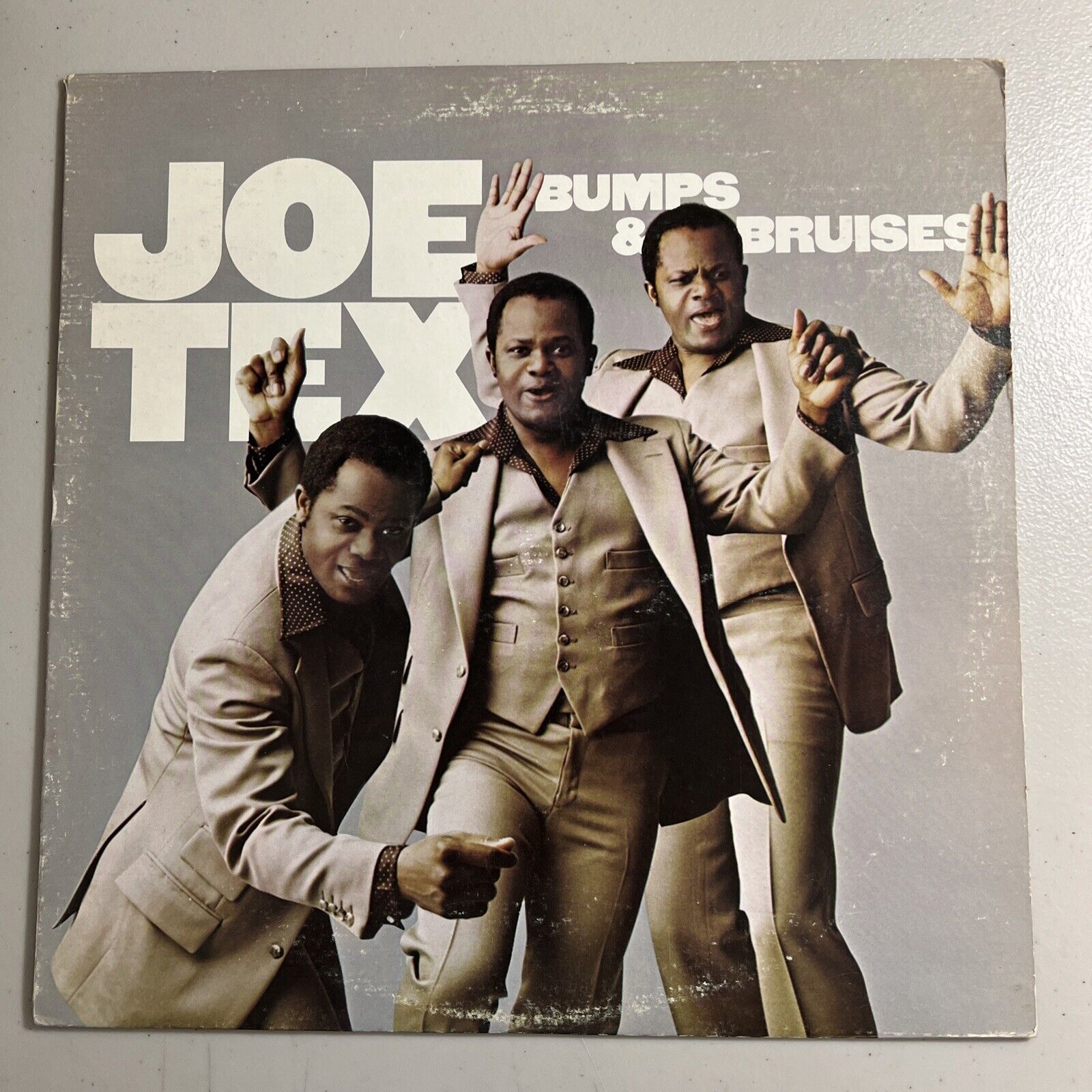 LP--JOE TEX--BUMPS & BRUISES  VG/VG Vinyl