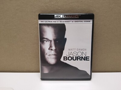 Jason Bourne (4K Ultra HD, Blu-ray, 2016)