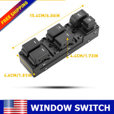 Left Master Driver Side Power Window Switch C...