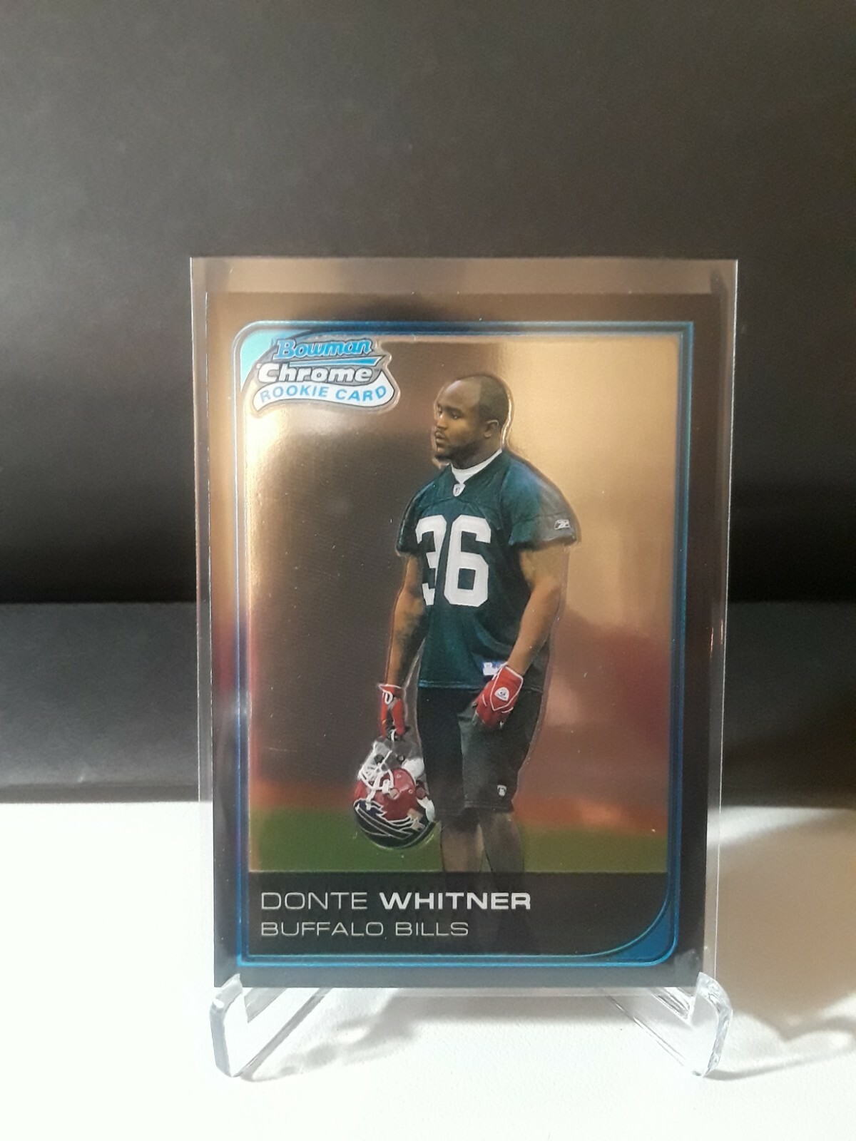 Bowman Chrome 2006 Donte Whitner Rookie Card - NEAR MINT