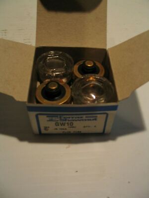 4 PCS. FERRAZ SHAWMUT GW-10 GW10 SCREW IN PLUG FUSE 10 AMPS 125V 