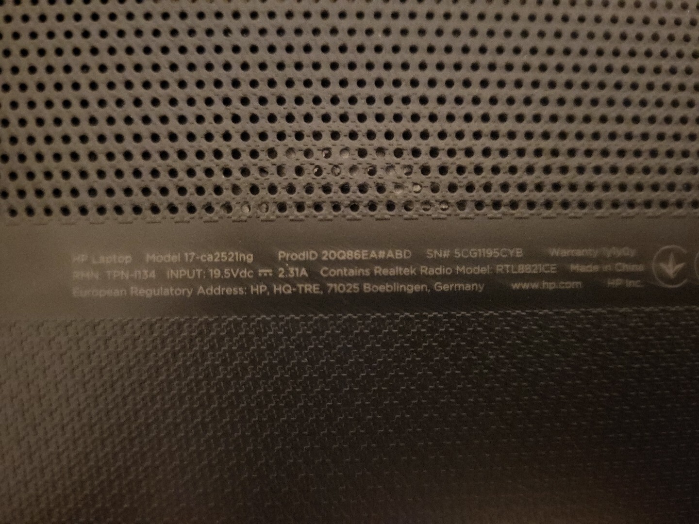 HP 17ca2521ng Laptop (17 Zoll) eBay