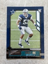 2020 Panini Playbook Rookies #163 Bradlee Anae RC NFL Dallas Cowboys