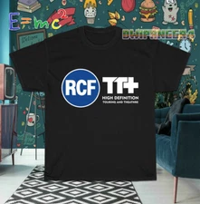 New Shirt RCF TT+ High Definition Logo T-Shirt American Style Men Tee Shirt