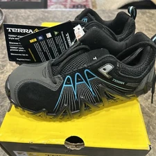 Terra Women’s Black Composite Safety Toe Athletic Work Shoe Size 7M