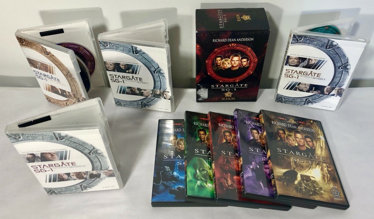 STARGATE SG-1 The Complete Series 1-10 Set & Atlantis Rising