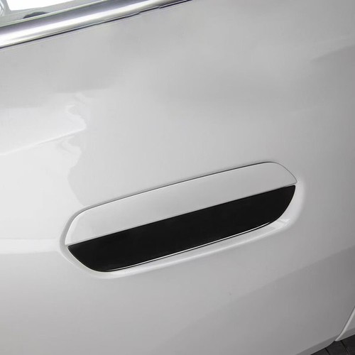 Cubierta de tazón de manija de puerta exterior negra brillante 4 piezas para BMW X3 2025 2026 2027 - Imagen 5 de 8