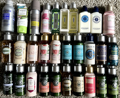 L'Occitane Travel Size Bottles 30ml-100ml