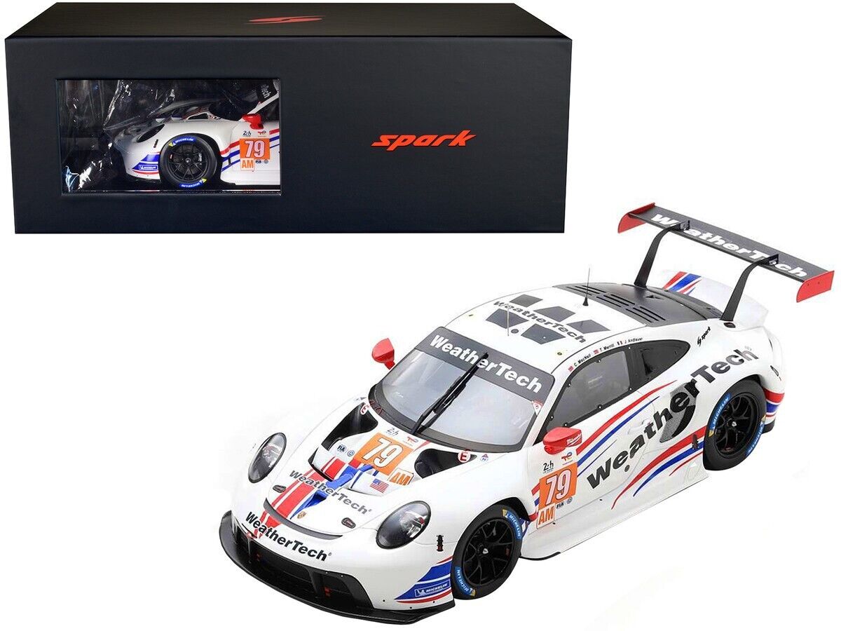 Spark Porsche 911 RSR-19 #79 2nd Pl GTE Am 24h Le Mans 2022 Spark Porsche 911 RSR-19 #79 2nd Pl GTE Am 24h Le Mans 2022