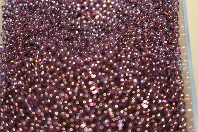 Rocailles Perlen Preciosa 10/0 Crystal Color  Lustered 20 g 2,3 mm Beads 58142