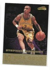 1996 The Score Board PPF Gold Stephon Marbury Rookie #184 Timberwolves