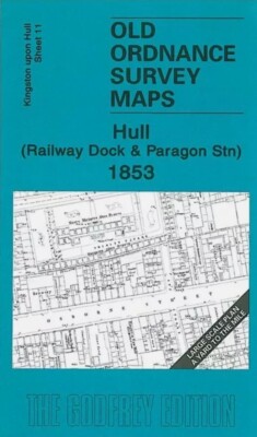 Hull Railway Dock & Paragon Station 1853 Kingston upon Hull Large Scale Sheet 11