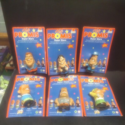 Euro Play The Promis Super Stars Wind Ups Complete set of 6 **!!!UNPUNCHED!!!!**
