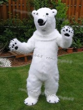 Long Fur Husky Dog Fox Mascot Costume Fursuit Halloween Suit party Cosplay 63