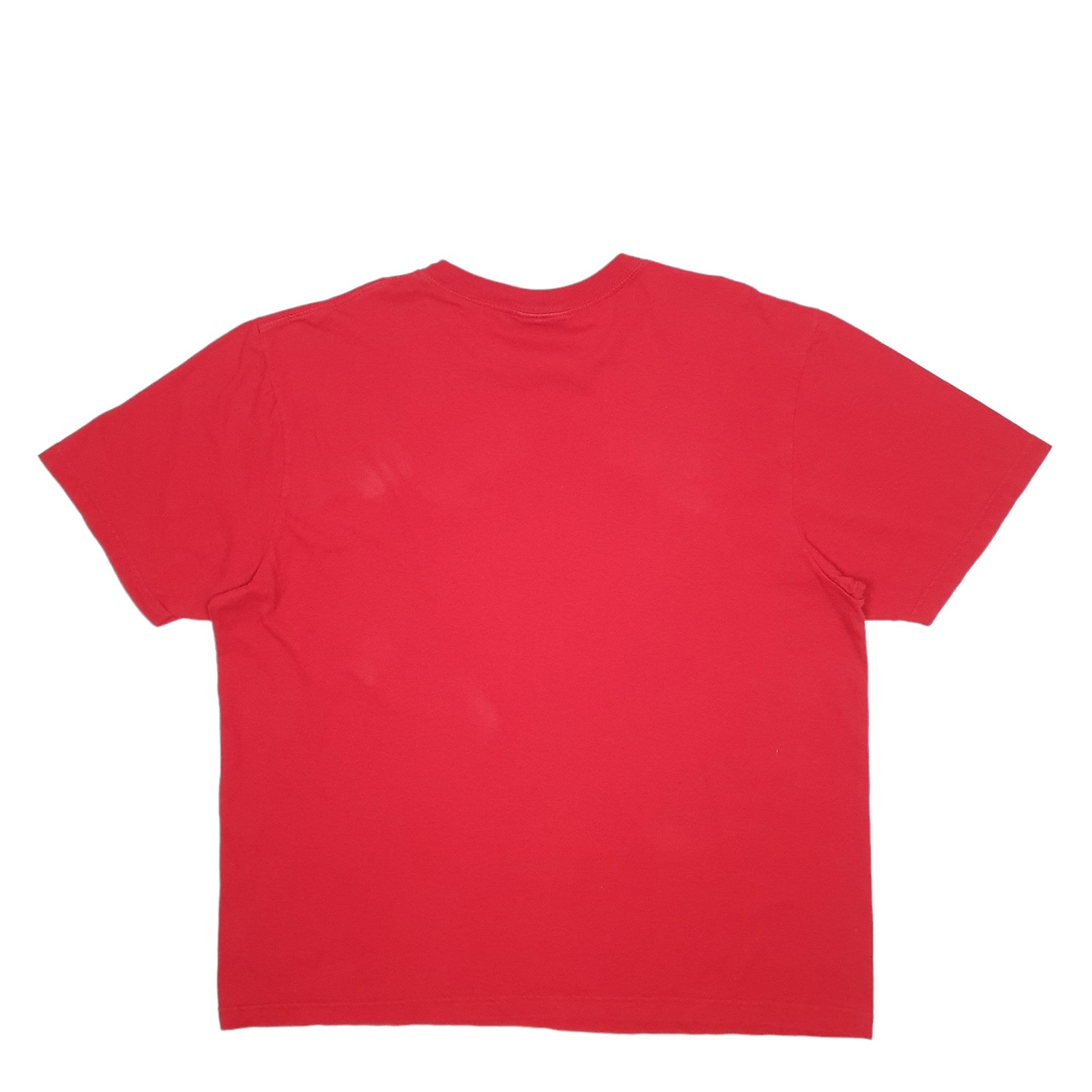 REEBOK Red T Shirt Tee Short Sleeve Cotton Blend  &  Polyester Mens L image 2