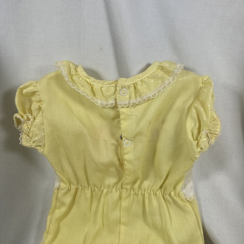 1980 WELCOME TO THE WORLD OF STRAWBERRY SHORTCAKE APPLE DUMPLIN 12 MONTH ROMPER - Picture 11 of 15