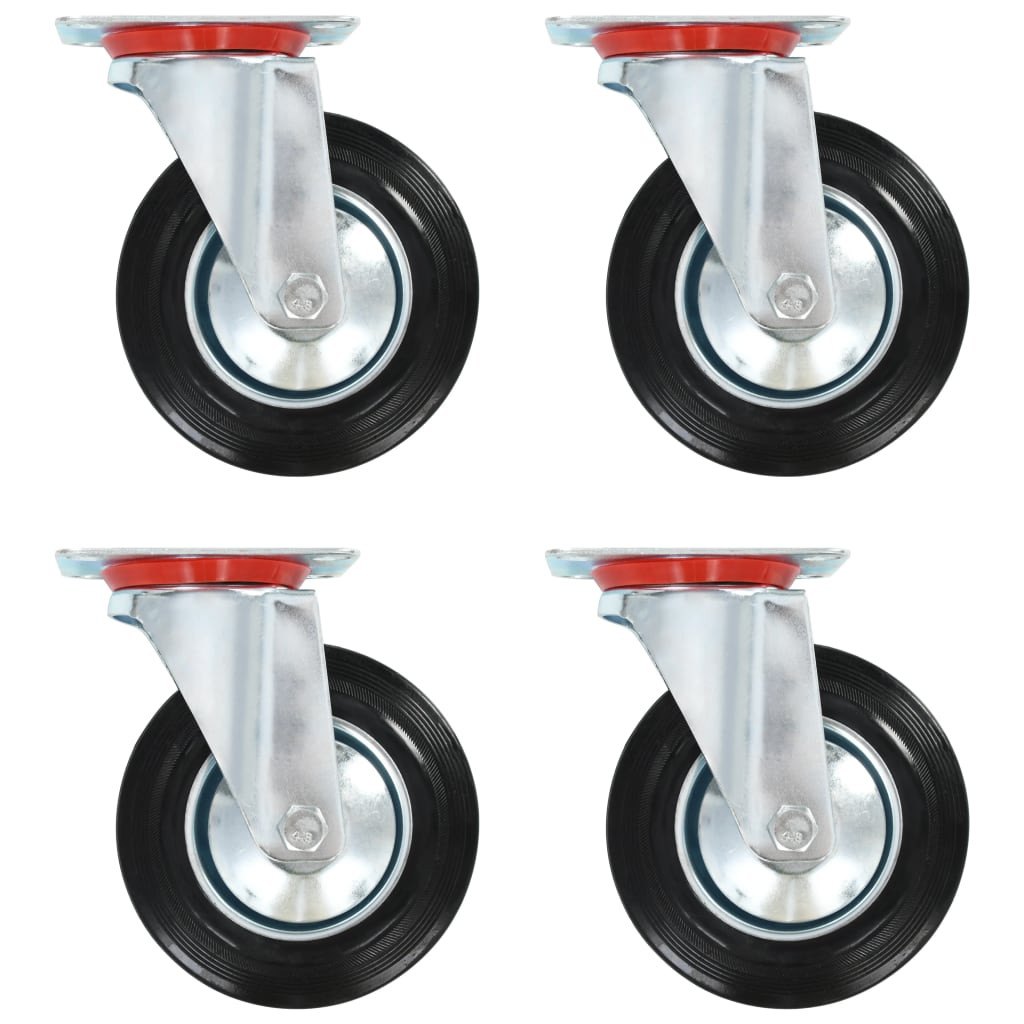 vidaXL 32 pcs Swivel Casters 160 mm
