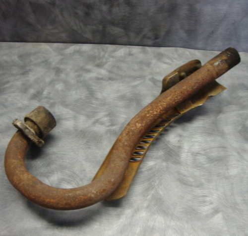 1981 Honda ATC 200 3 wheeler 3Wheeler Exhaust Header Pipe Heat Shield I1 - Picture 2 of 2