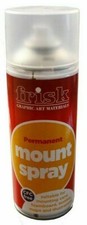 Frisk Mount Spray Mount Permanent Adhesive Glue - 400ml Can