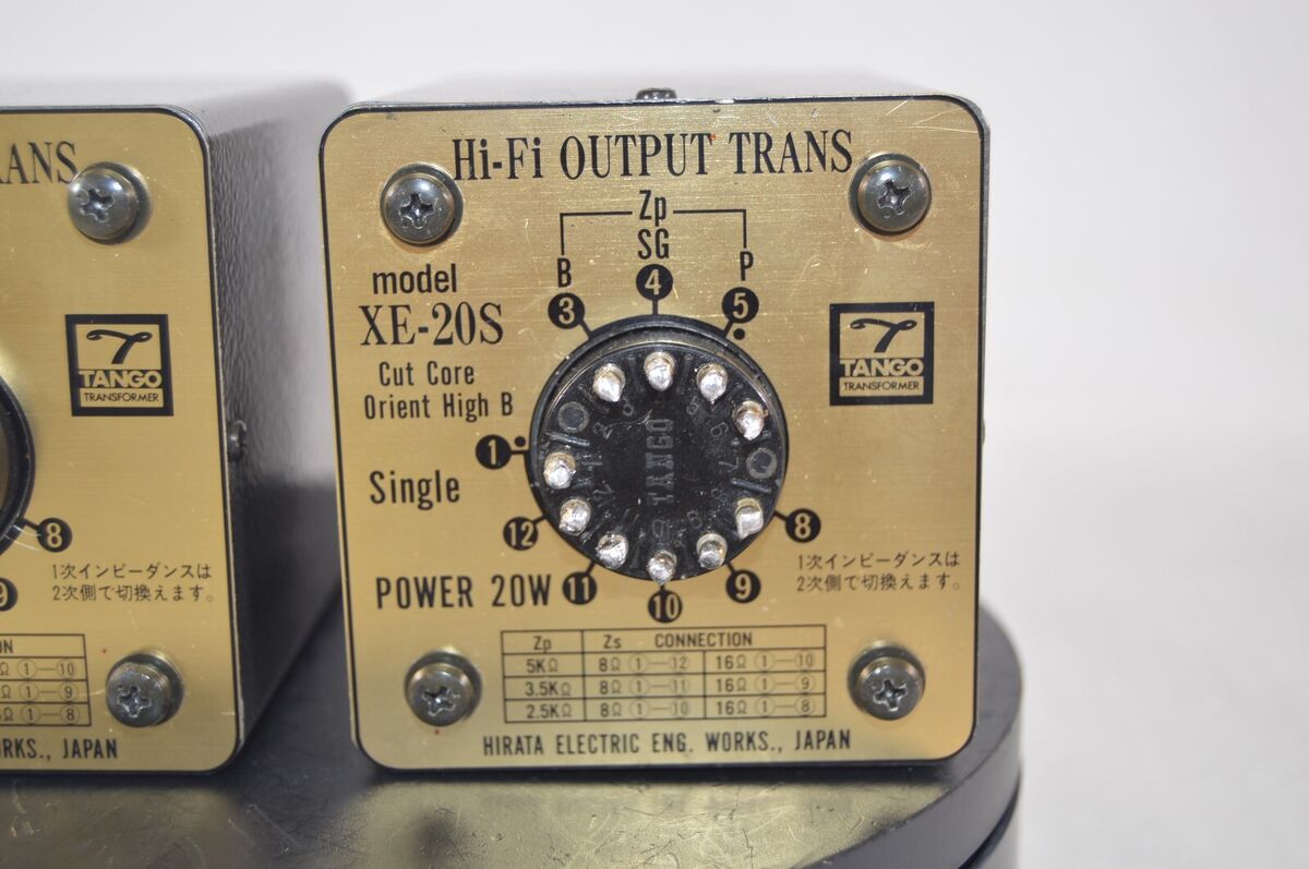 TANGO XE-20S Hi-Fi Output Transformer Pair Set 20W Tested TANGO XE-20S Hi-Fi Output Transformer Pair Set 20W Tested