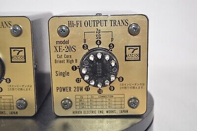 TANGO XE-20S Hi-Fi Output Transformer Pair Set 20W Tested TANGO XE-20S Hi-Fi Output Transformer Pair Set 20W Tested
