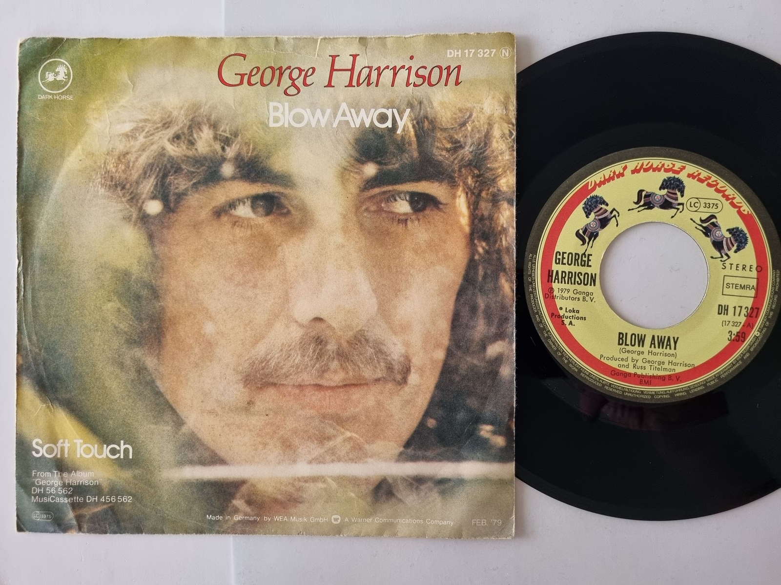 George Harrison - Blow Away 7'' Vinyl Germany