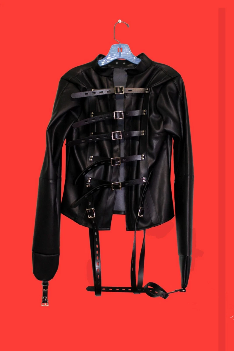 Straight Rip Jacket Black Straight Jacket Costume