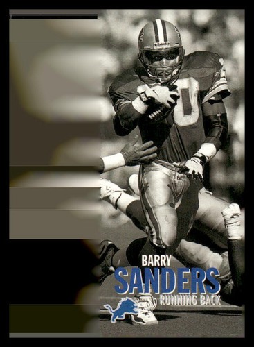 Barry Sanders #363 1998 Ultra card