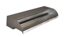 Elegante Wasser Kaskade Wasserfall aus Edelstahl 60cm Cascade
