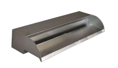 Elegante Wasser Kaskade Wasserfall aus Edelstahl 60cm Cascade 
