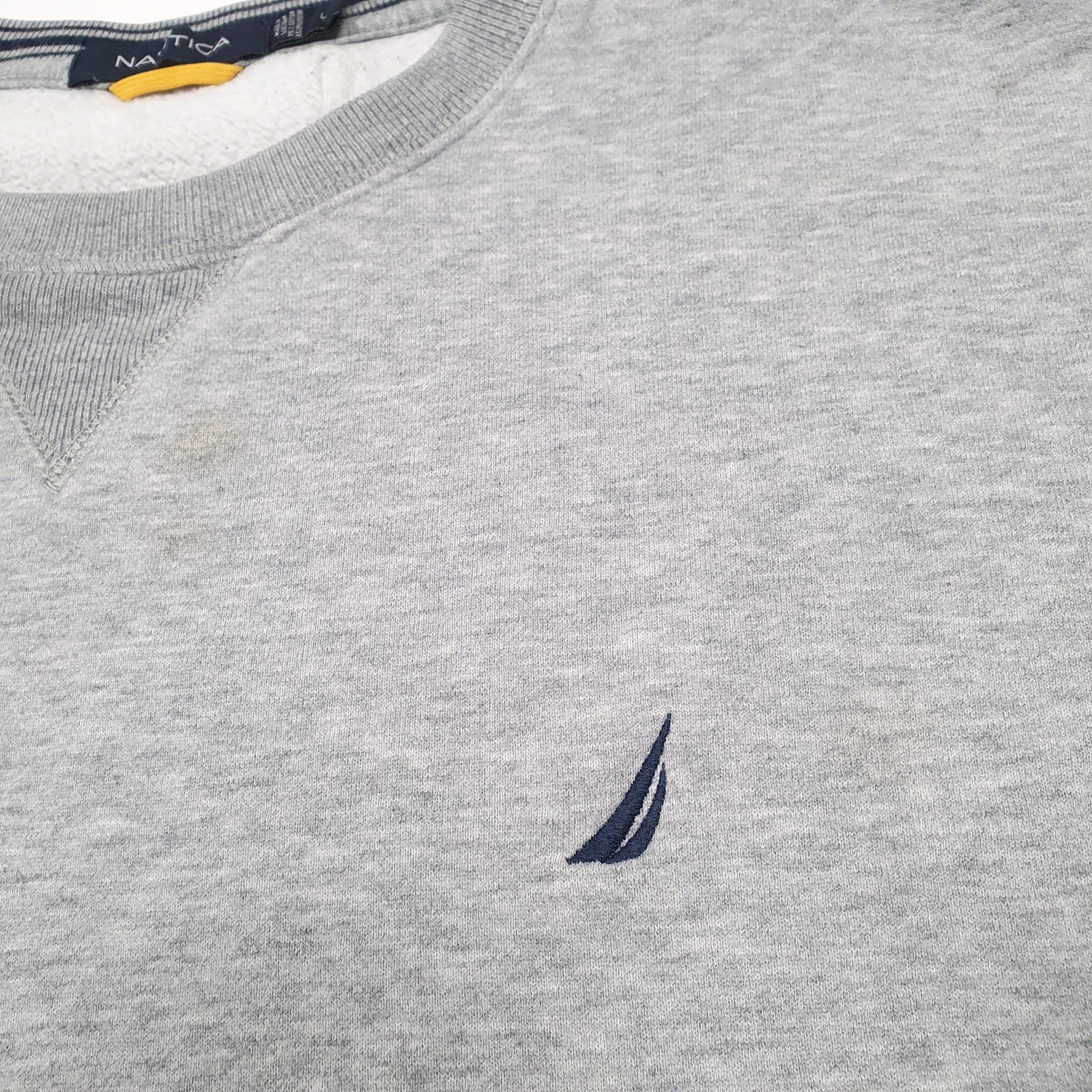 NAUTICA Crewneck Cotton Jumper Sweatshirt Mens L image 4