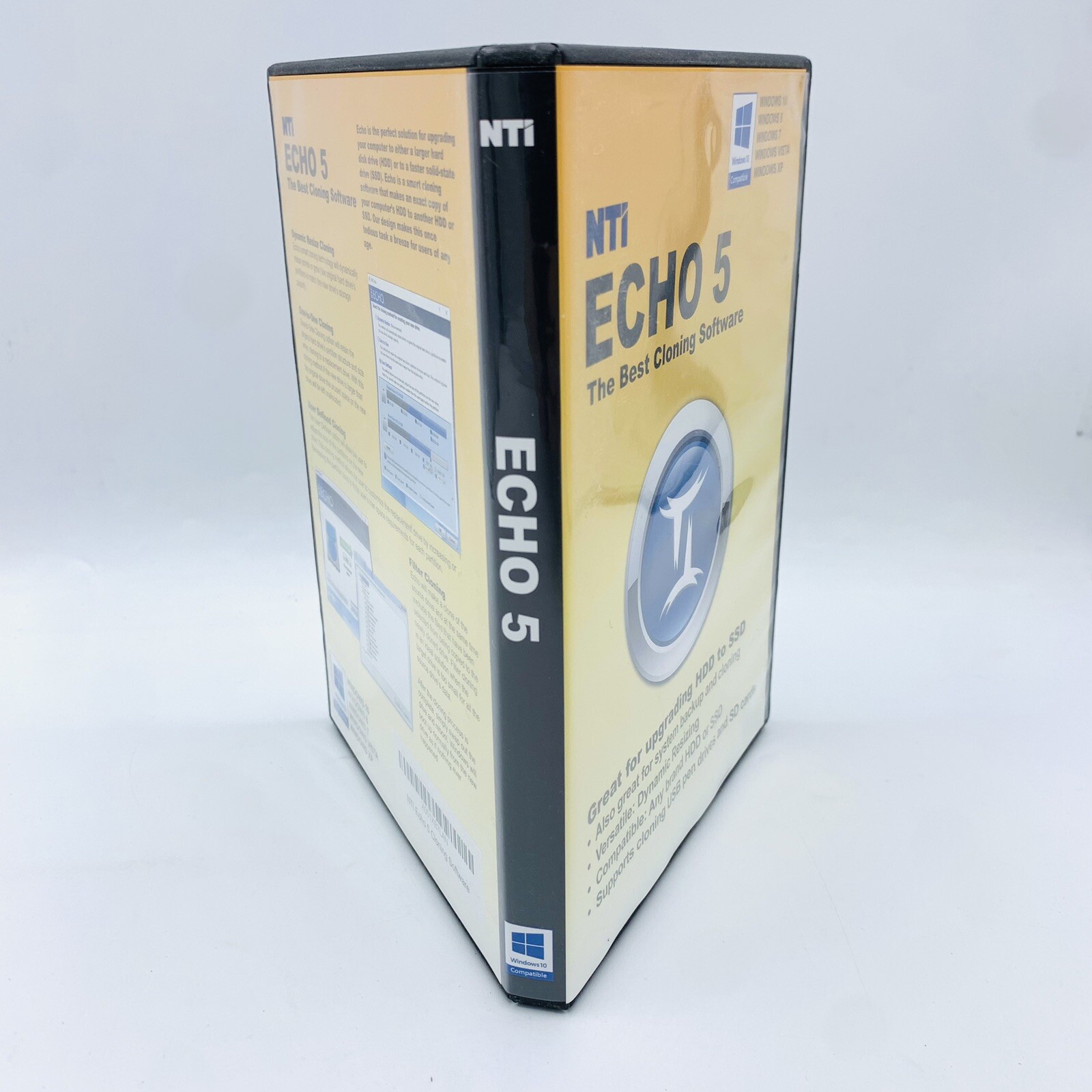 NTI Echo 5 Disk Cloning & Migration Software (Windows PC)