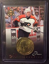 Vaclav Prospal 1997-98 Pinnacle Mint Die-Cut Card w/ Brass Coin Rookie #30