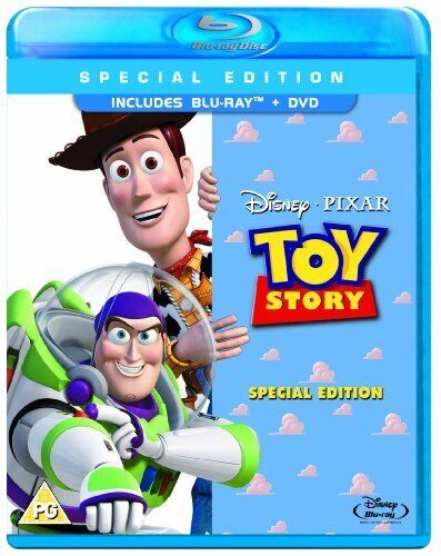 Toy Story Blu-ray (2010) John Lasseter cert PG 2 discs FREE Shipping, Save £s - Afbeelding 1 van 2