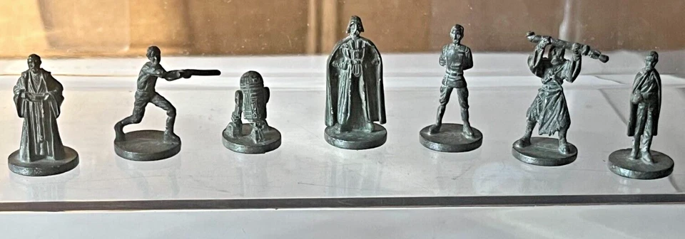 Star Wars Lote de 5 Naves y 7 Piezas Monopoly *Ver Descripción Para Más Detalles* Foto 2 de 4