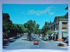 CHIANCIANO TERME Viale Roma Parrucchiere Maria benzina Esso bar Siena cartolina