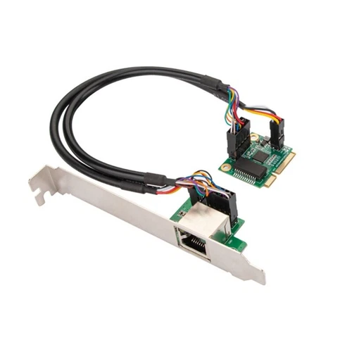 Mini PCIE Gigabit Ethernet PCIE Networking Interfaces Card 10/100/1000M/2.5Gbp