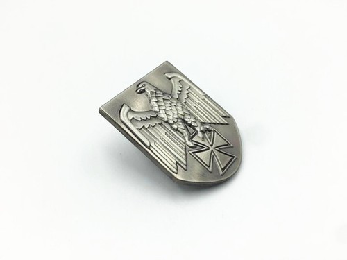 Cruz de Hierro Espada Escudo Esmalte Prendedores Segunda Guerra Mundial Broches Militares Alemanes Insignias de Águila - Imagen 5 de 6