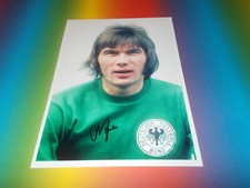 Norbert Nigbur DFB World Champion 1974 Signed Autographed on 20x28 Photo