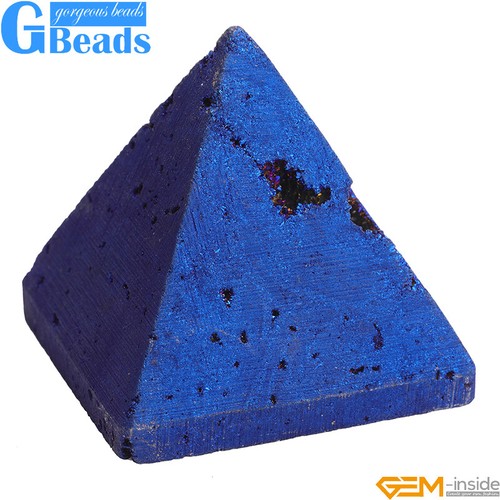 Tetraedro Forma Pirámide Piedra Natural Color Surtido Lava Roca Chakras Esfera - Imagen 24 de 32