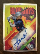 Arjun Nimmala 2024 bowman chrome #BAA-A Bowman Ascensions Auto 035/150